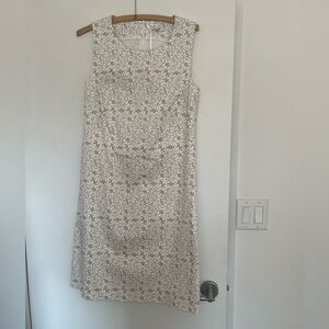 Peserico NWT beautiful sleeveless poplin sheath dress!